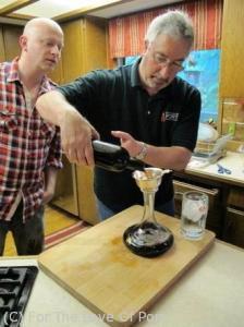 Roy Hersh Demonstrates Decanting Port