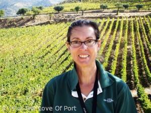 Cynthia Jenson at Quinta do Vesuvio